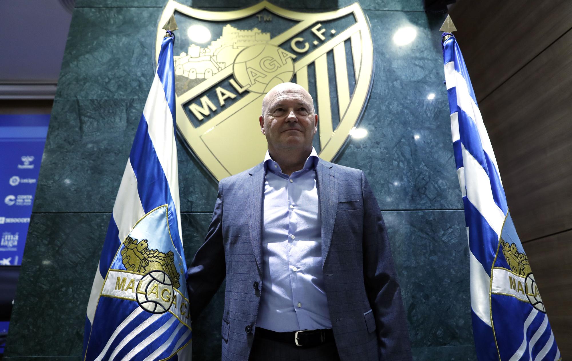 Pepe Mel, presentado como nuevo entrenador del Málaga CF