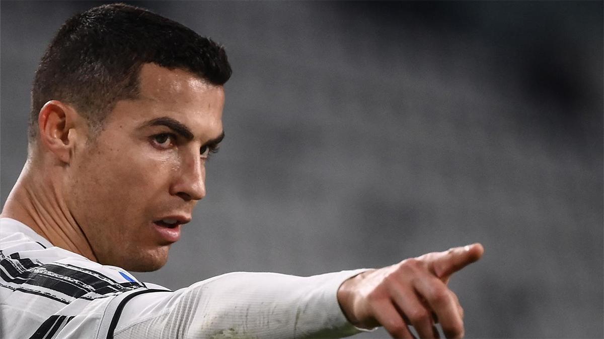Cristiano Ronaldo marcó un doblete ante el Crotone
