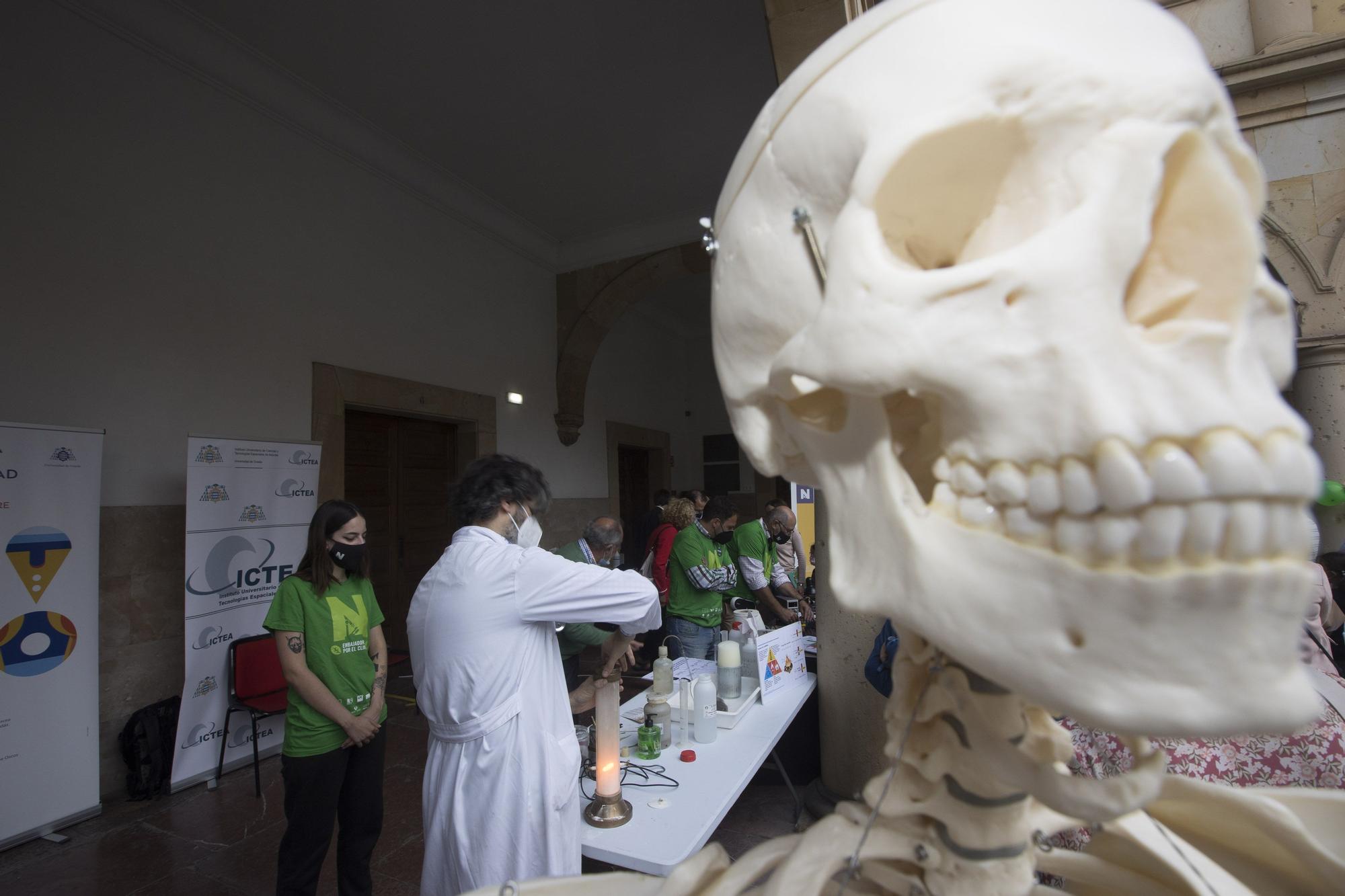 Así ha celebrado la Universidad de Oviedo la Noche europea de los investigadores