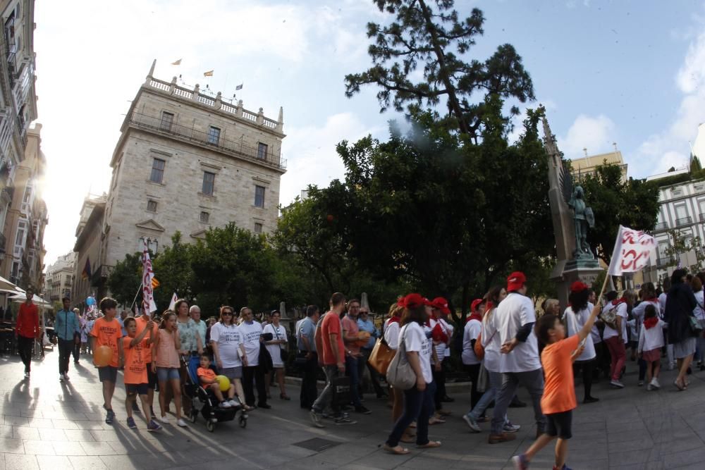 Manifestación de la concertada en Valencia