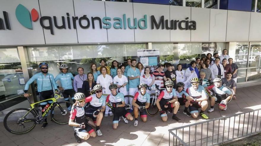 Quirónsalud pedalea por la inclusión social