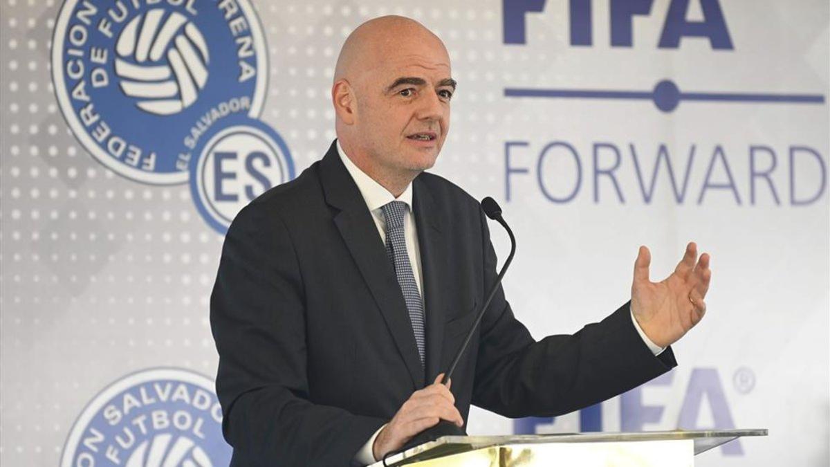 El presidente de la FIFA, Gianni Infantino