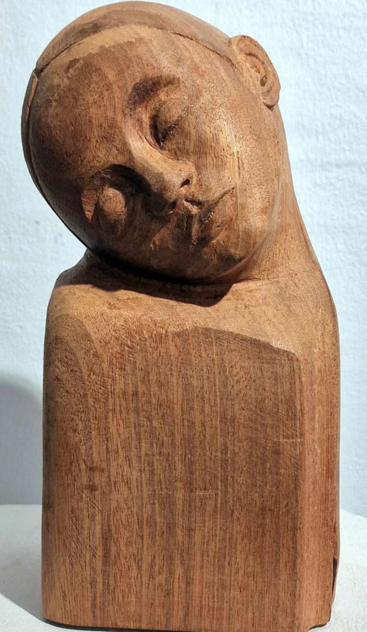 Madera y acuarela en la Luján Pérez