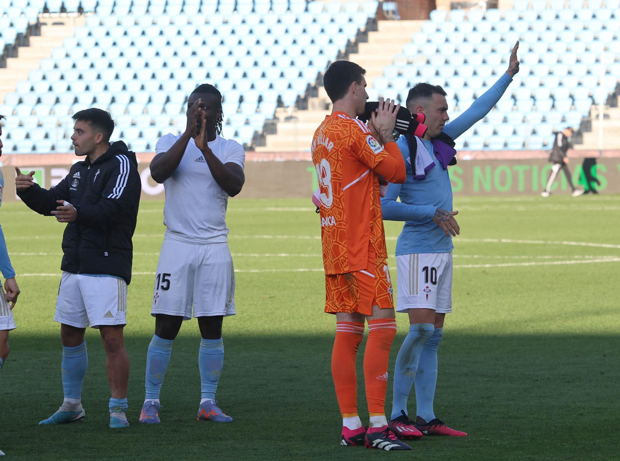 Las mejores imágenes del Celta-Valladolid (3-0)