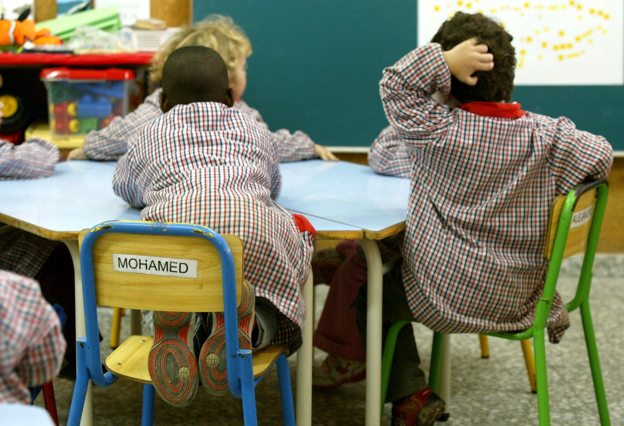 Imagen de archivo de una escuela infantil en Barcelona.