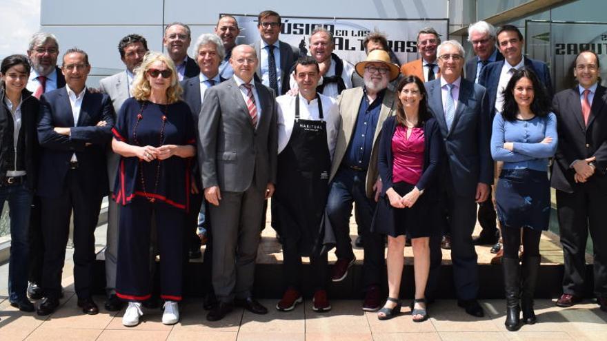 Asistentes a la presentación de las 14 Jornadas Gastronómicas