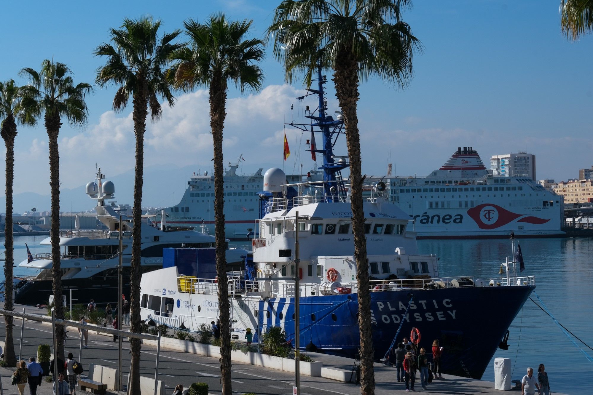 El Puerto de Málaga recibirá al Plastic Odyssey