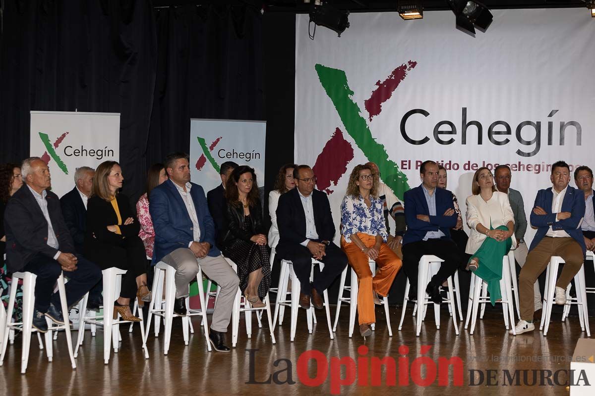 Elecciones 28M: Presentación de la lista de X Cehegín