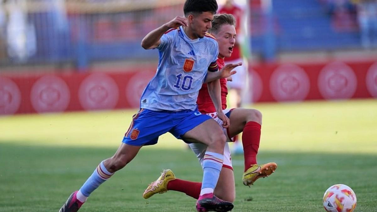 España-Dinamarca, categoría sub-19