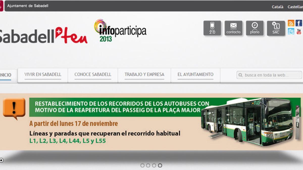 Sabadell renueva el Sello Infoparticipa después de superar 41 indicadores que analizan la comunicación pública local