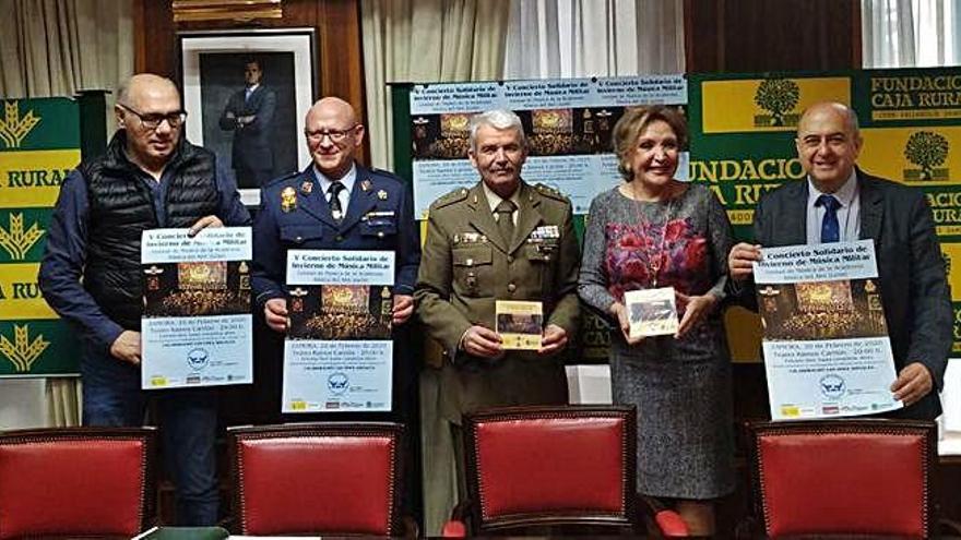 Desde la izquierda, Andrés Rincón, Julio César Ruiz Salamanca, José Andrés Cuéllar, Carmen Ferreras y Feliciano Ferrero.