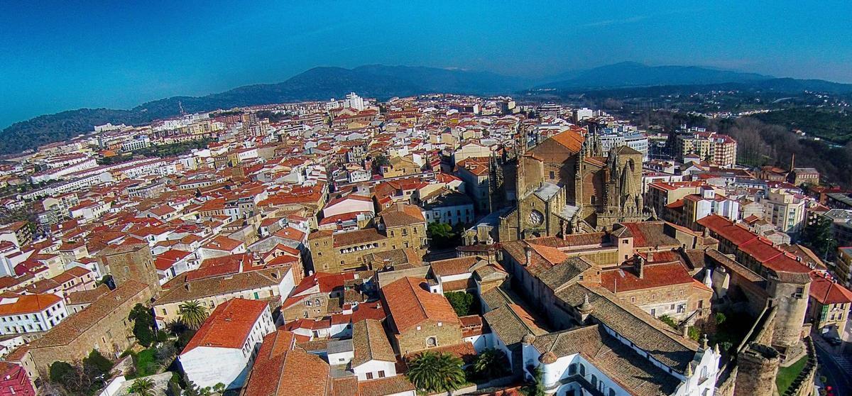 Panorámica de Plasencia.