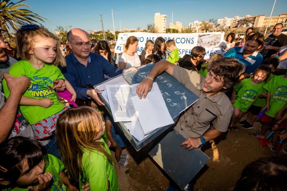 Una "caja de los sueños" como primera piedra del futuro Gasparot de La Vila