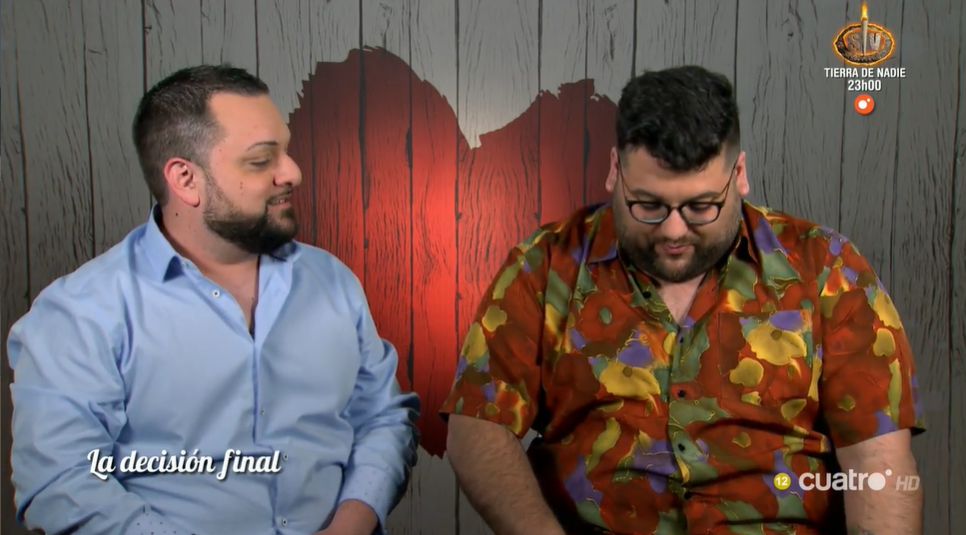 Francisco y Antonio en 'First dates'