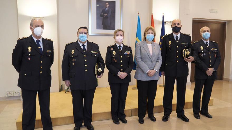 Dos nuevos comisarios para la Policía Nacional en Asturias