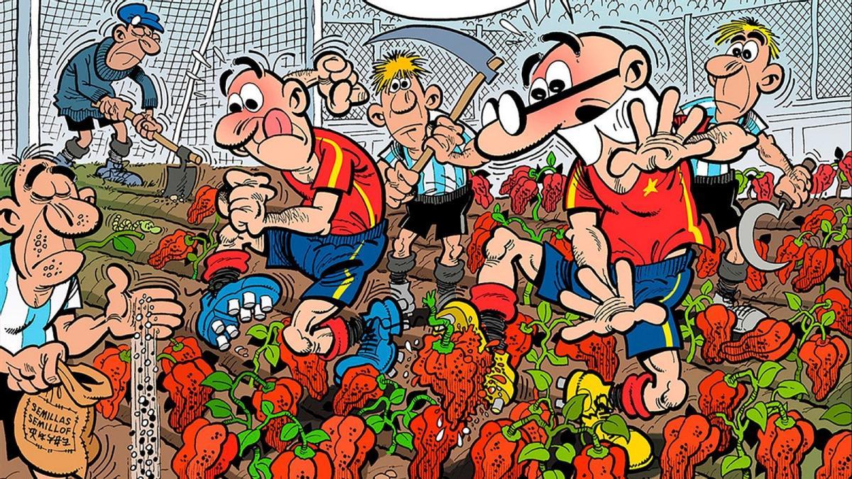 Mortadelo y Filemón, enviados especiales al Mundial de Rusia 2018