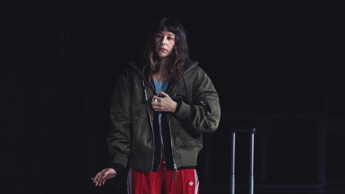 Irene Escolar en un momento de 'Personas, lugares y cosas', que está ahora mismo en cartel en el Teatro Español.