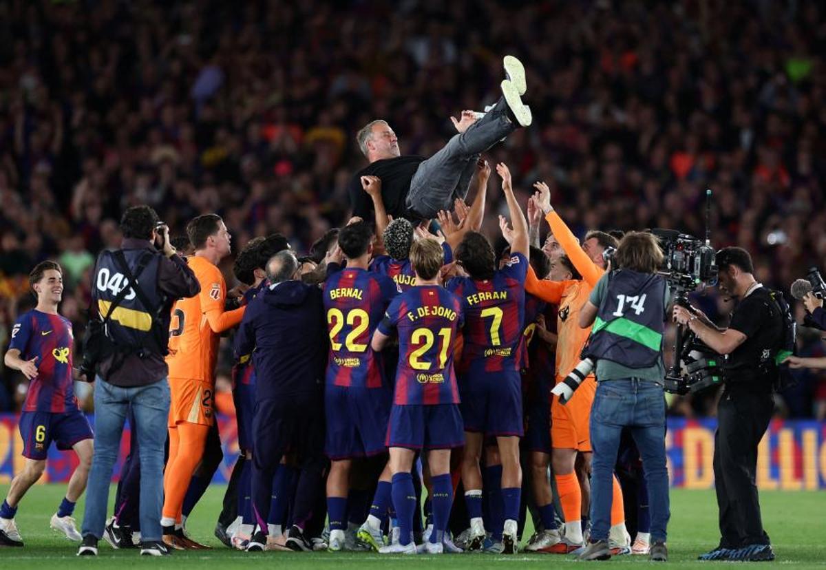 El Barça gana la liga frente al Madrid El Barça gana la liga frente al Madrid