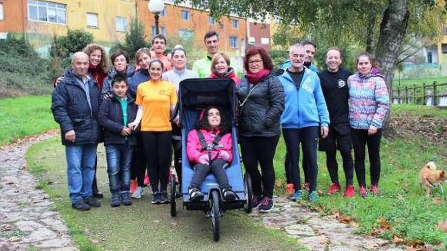 Algunos atletas ya pudieron entrenar con Patricia Blanco.