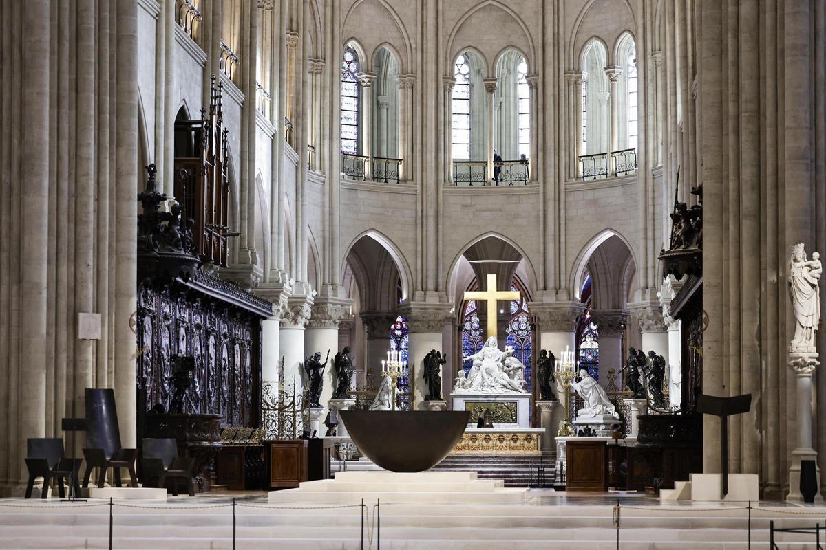 Así luce la catedral de Notre Dame de París tras su restauración