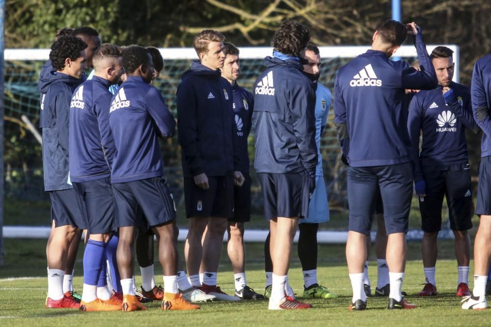 Entrenamiento del Real Oviedo