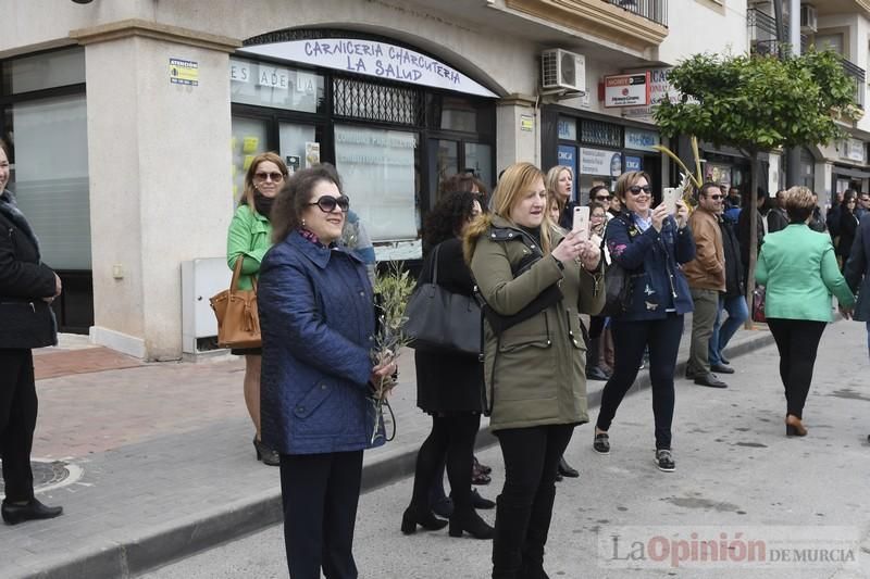 Procesión de Domingo de Ramos en La Hoya