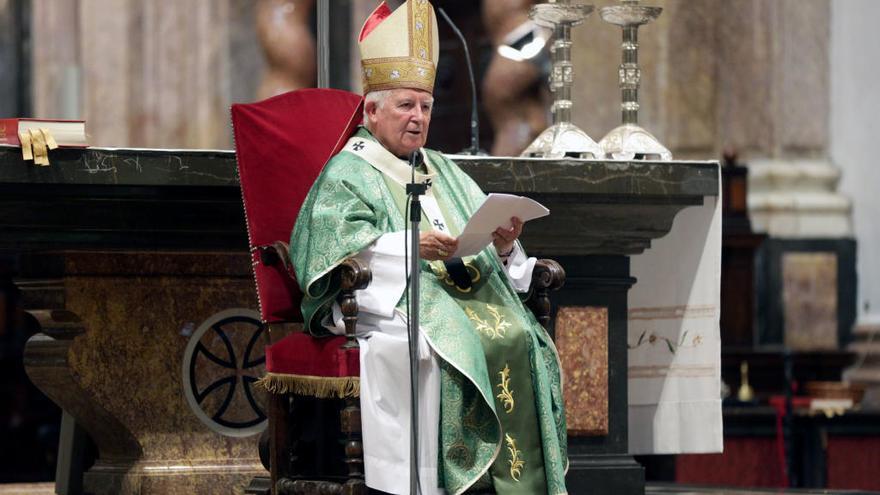 El cardenal Cañizares: &quot;Lo que más necesita España es la reconciliación del Santo Cáliz&quot;