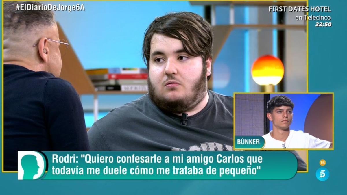 Rodri en 'El diario de Jorge'