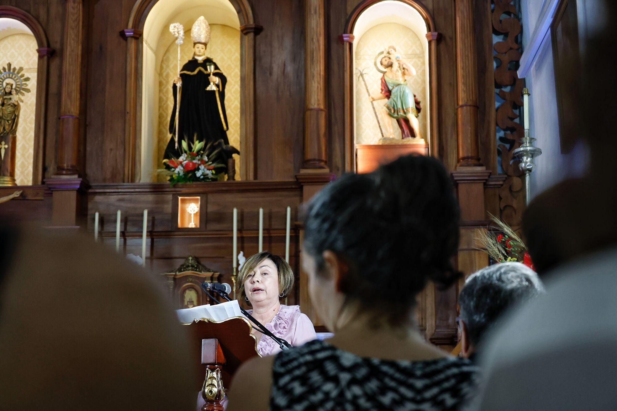 Pregón de Rosa María Aguilar en las Fiestas de San Benito