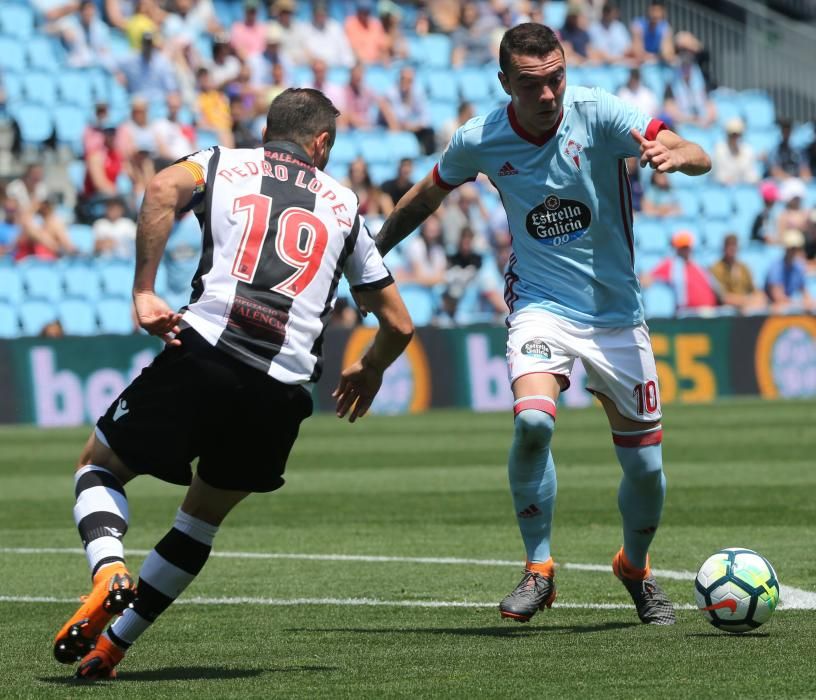 Las fotos del último partido de Liga en Balaídos entre el Celta y el Levante