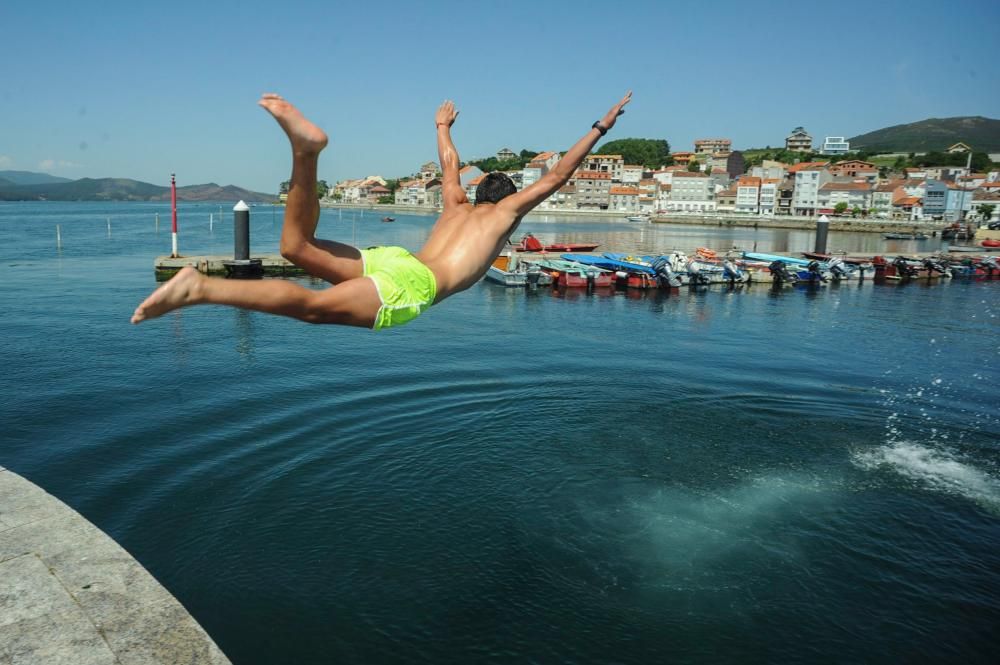 Ola de calor en Galicia