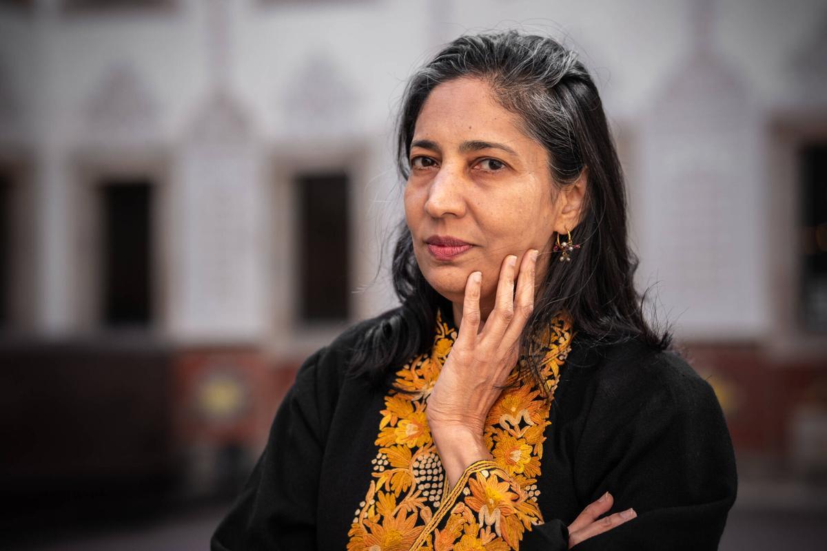 La escritora india Kiran Desai, retratada en Barcelona.