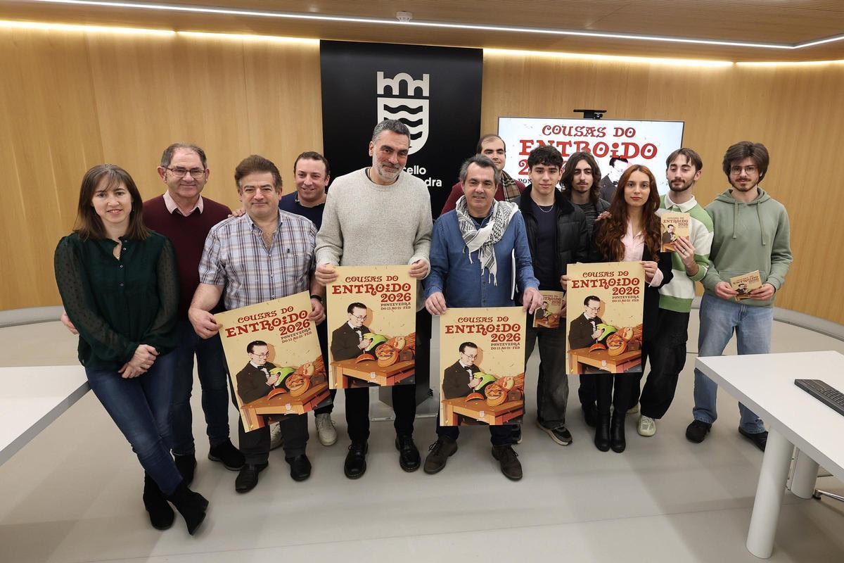 Acto de presentación doEntroido pontevedrés.