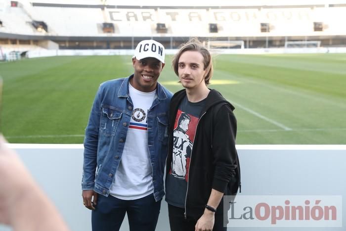 Presentación de Vinicius Tanque en el FC Cartagena