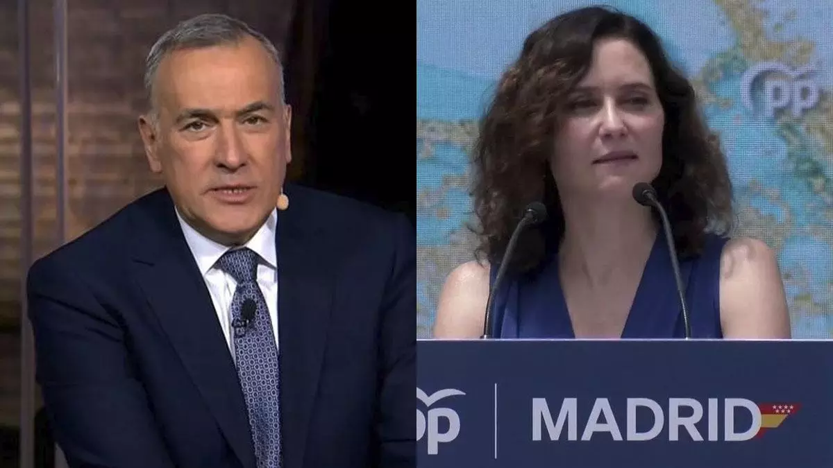 Xabier Fortes estalla contra Ayuso por llamar "chavista" a RTVE y la pone frente al espejo de Telemadrid: Aquí informamos de todo, guste o no al gobierno"