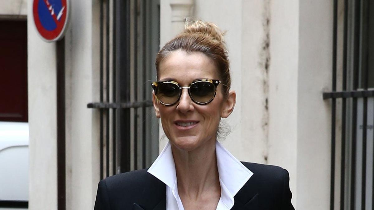 Céline Dion lleva el perfecto look 'working girl'