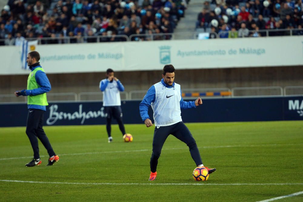 Jornada de puertas abiertas del Málaga CF