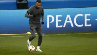 La reveladora reacción de Mbappé al pisar el césped del nuevo Bernabéu