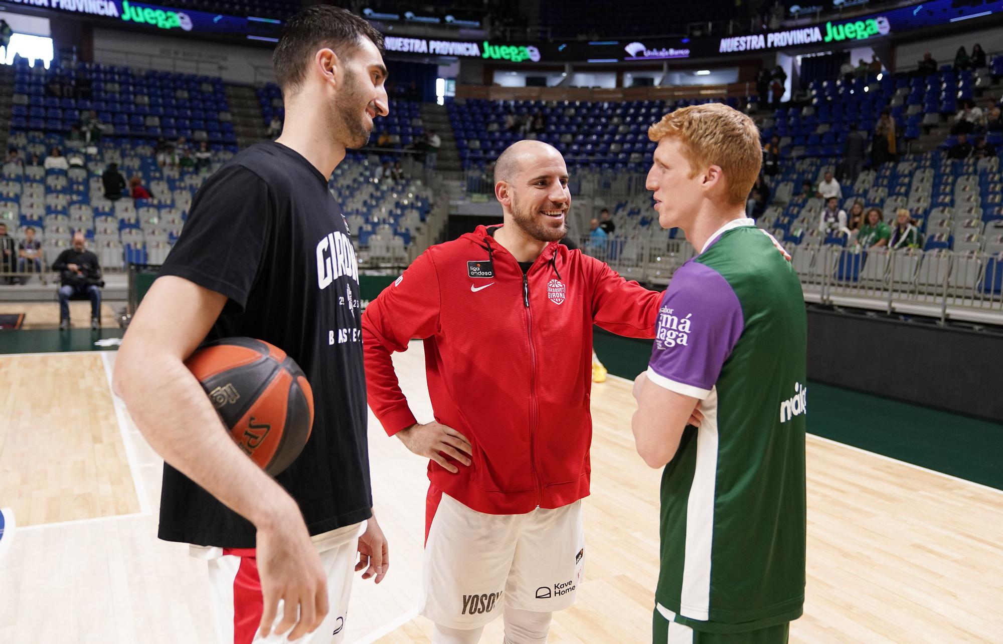 Les imatges del partit del Unicaja - Bàsquet Girona