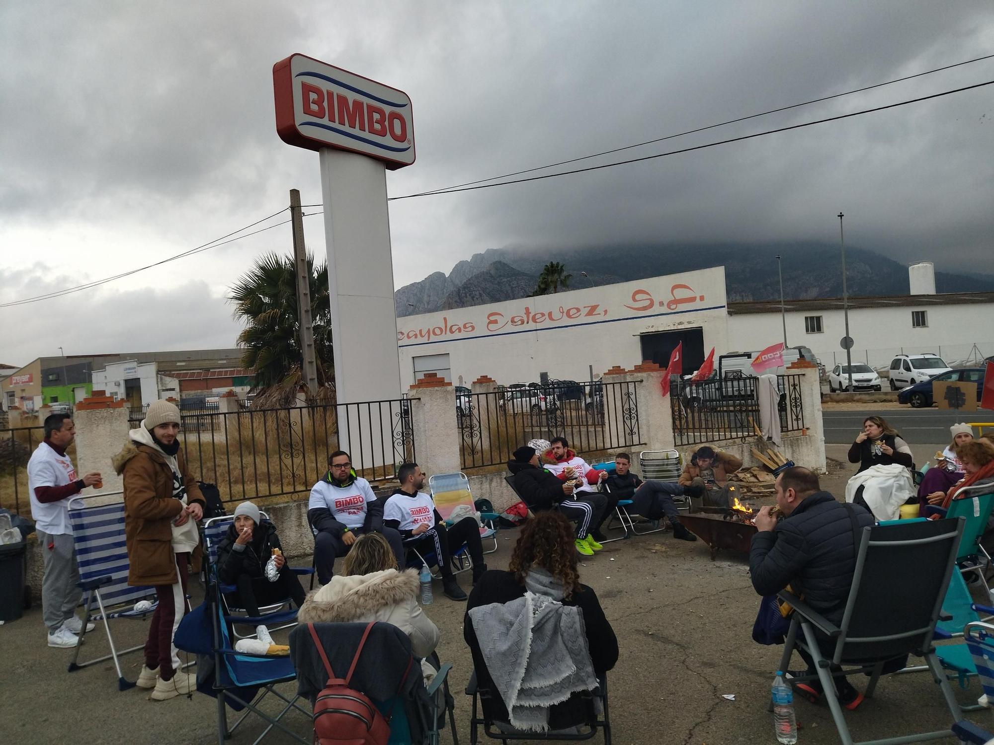 Los trabajadores de Bimbo en El Verger: "Somos una piña"