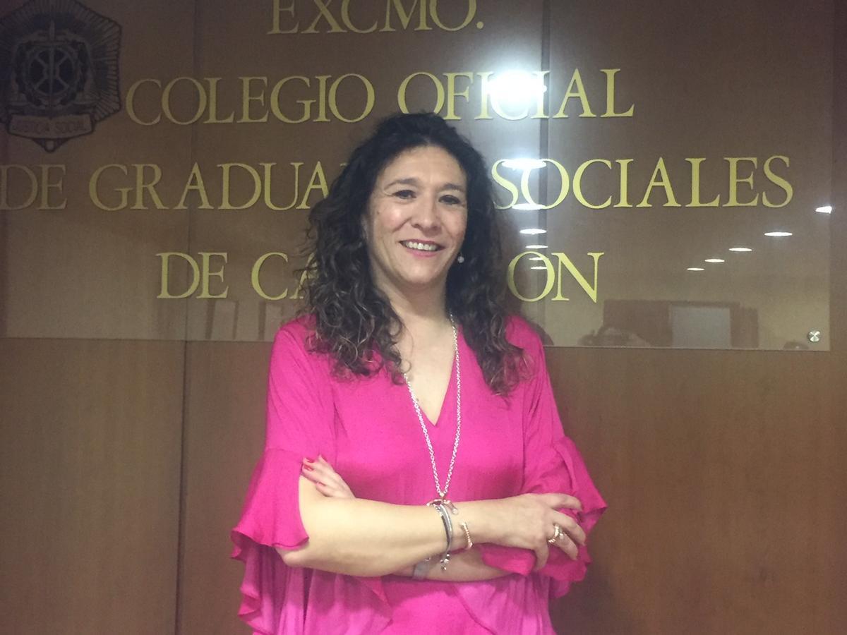 Amparo Máñez, pesidenta del Colegio de Graduados Sociales de Castelló.