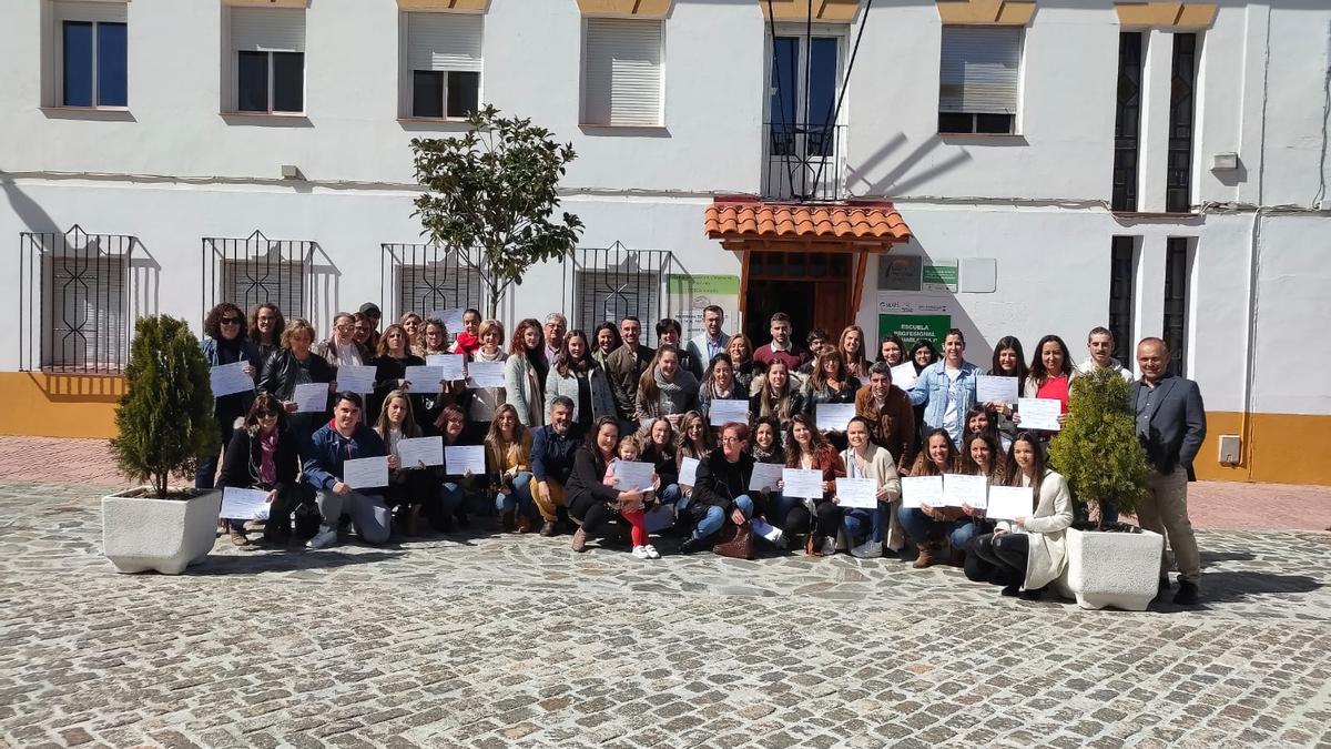 Clausura de la primera edición de las Escuelas Profesionales Aguablanca