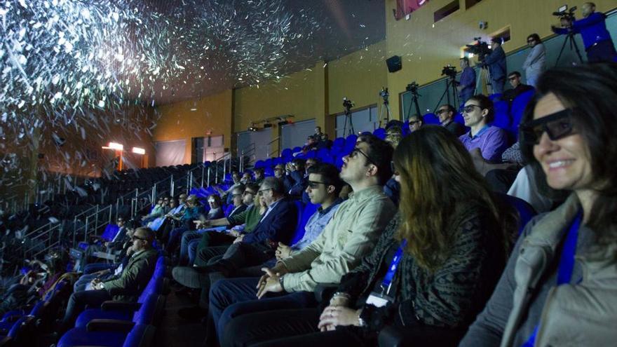 El nuevo cine 4D del Oceanogràfic.