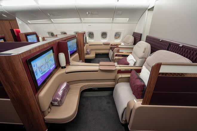 Qatar Airways: primera clase