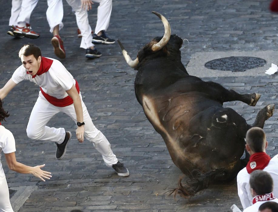 Primer 'encierro' de Sant Fermí