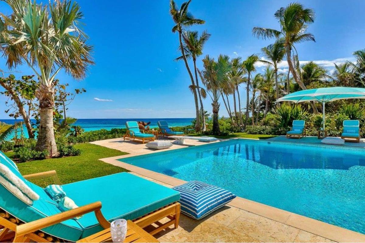 El Airbnb de Kylie Jenner en Bahamas con piscina junto al mar