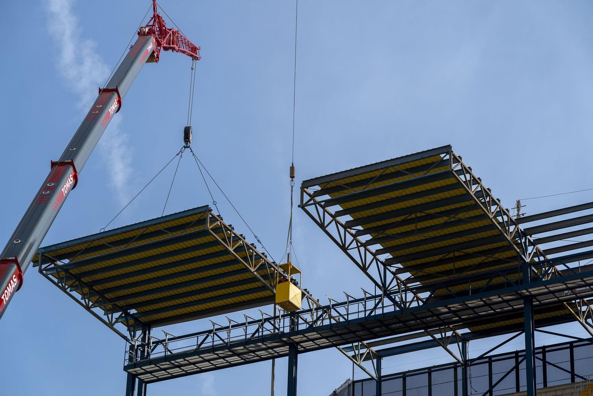 Así está siendo el inicio de las obras del Estadio de la Cerámica