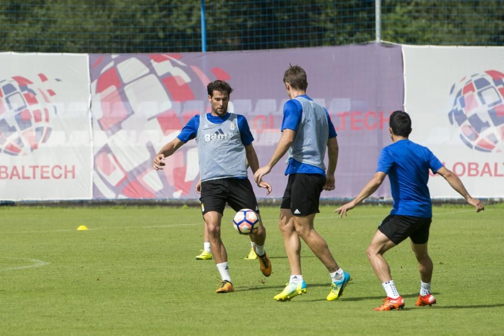 Entrenamiento del Real Oviedo