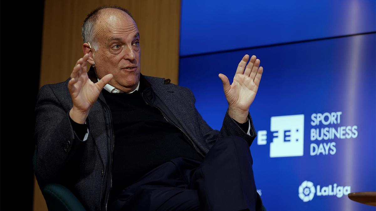 Tebas se pronuncia sobre el 'caso Dembélé'