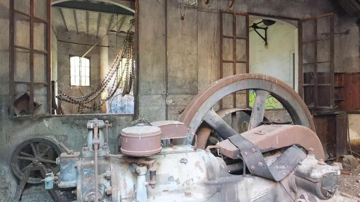 Derzeit wenig einladend: Blick in die Fàbrica Nova in Sóller.